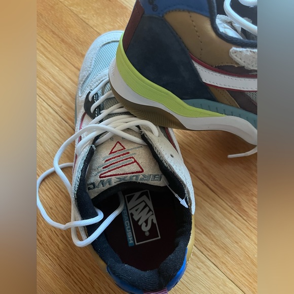 New Rare VANS Brux WC (Multi-Colored) Unisex Casual Sneakers Size M7.5/ W9 - Picture 4 of 8